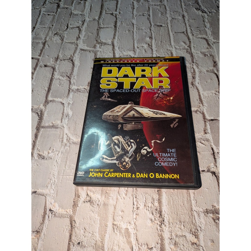 Dark Star DVD John Carpenter Dan O Bannon Cult Classic Sci-Fi Comedy Widescreen